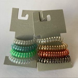 New Urban Outfitters spiral hair ties